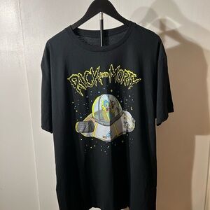 NWT Rick and Morty Tee, Black, 100% Cotton